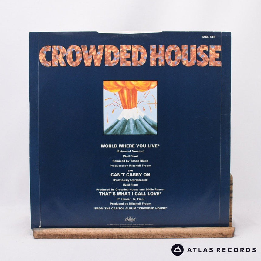 Crowded House - World Where You Live - 12" Vinyl Record - VG+/VG+