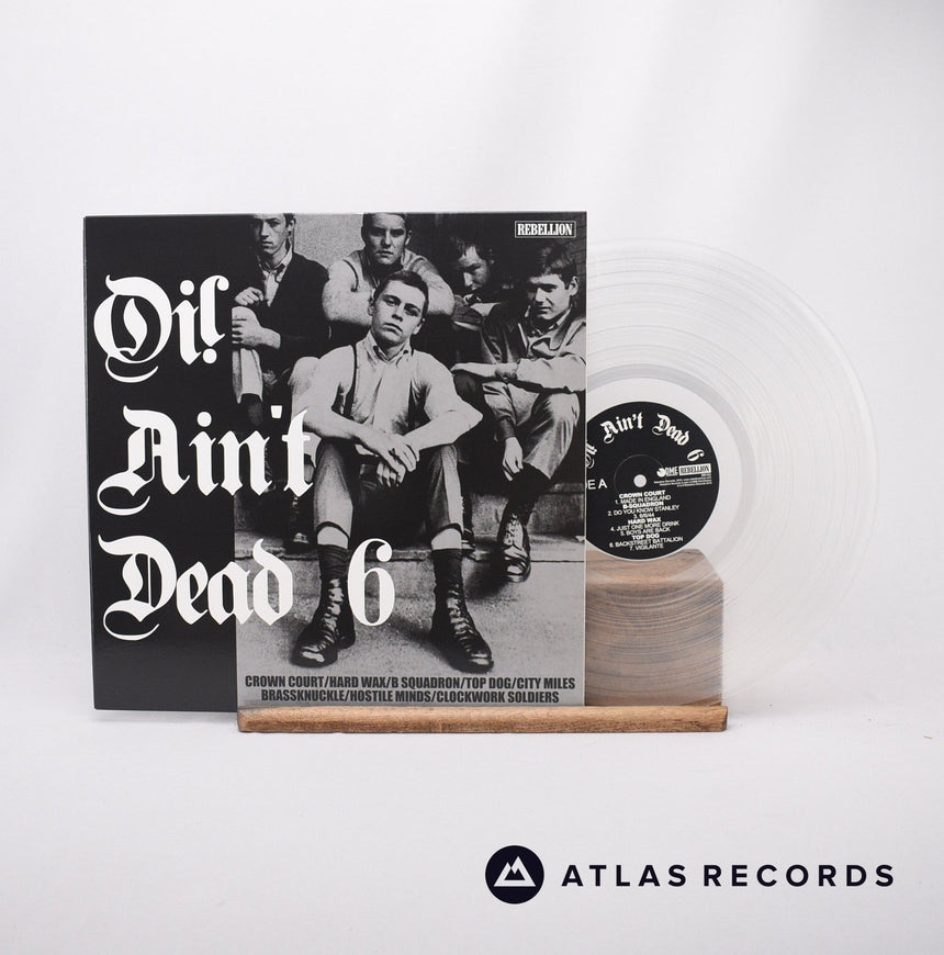 Crown Court Oi! Ain‘t Dead 6 LP Vinyl Record - Front Cover & Record