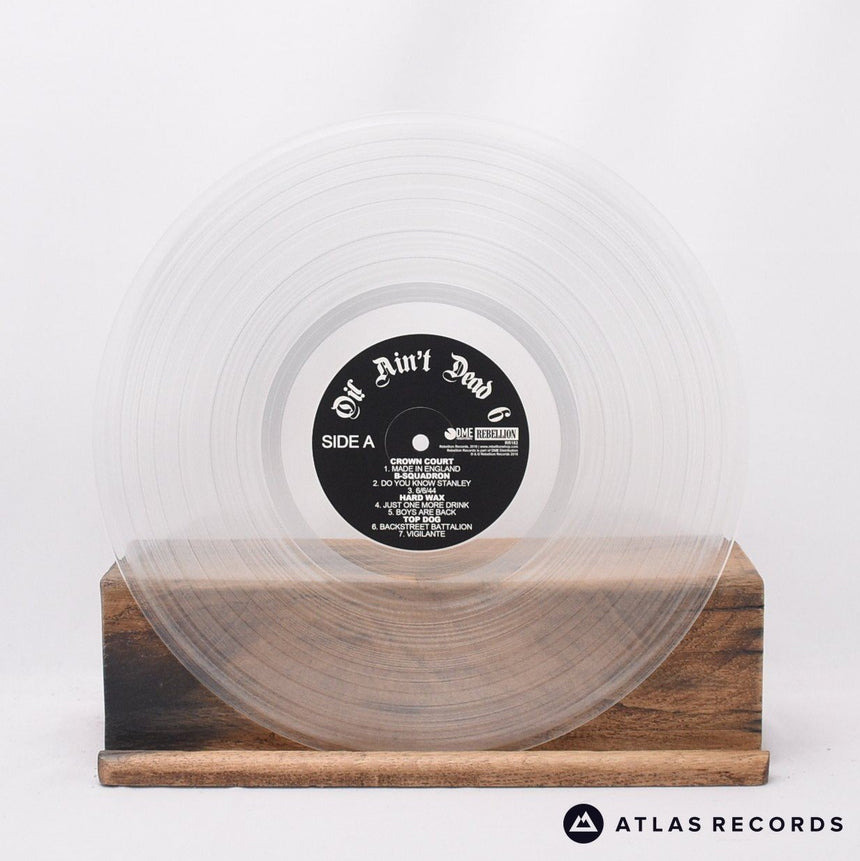 Crown Court - Oi! Ain‘t Dead 6 - Clear LP Vinyl Record - NM/NM