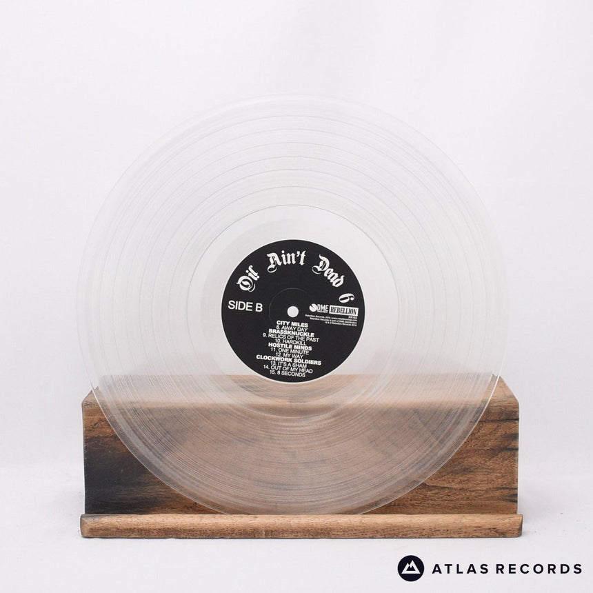 Crown Court - Oi! Ain‘t Dead 6 - Clear LP Vinyl Record - NM/NM