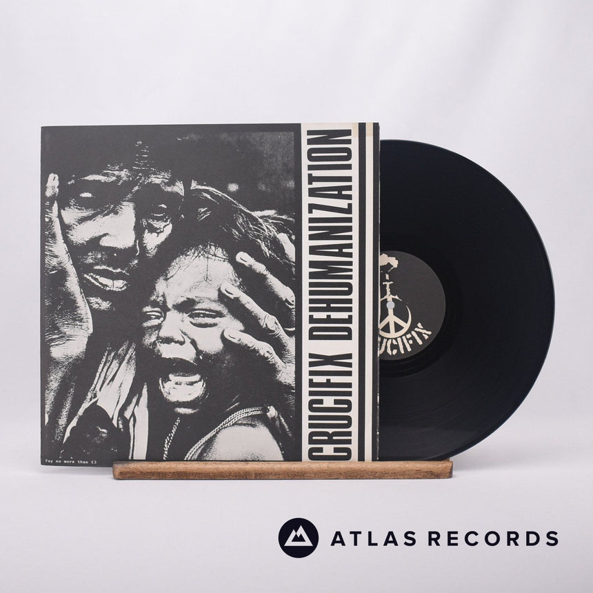 Crucifix Dehumanization LP Vinyl Record - Front Cover & Record