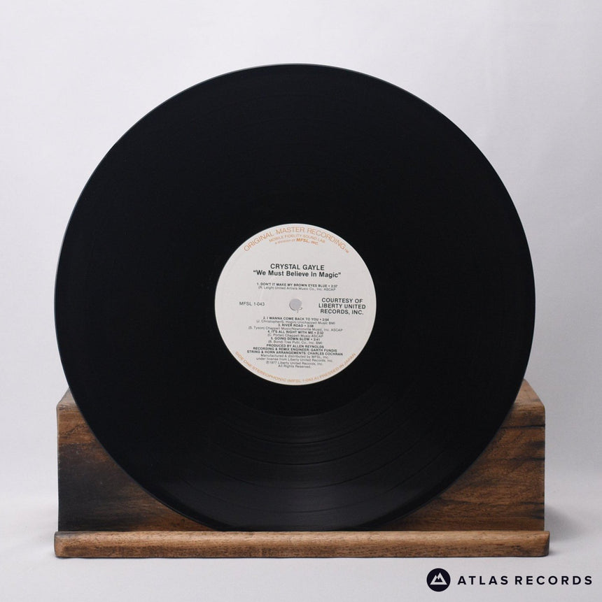 Crystal Gayle - We Must Believe In Magic - LP Vinyl Record - VG+/VG+