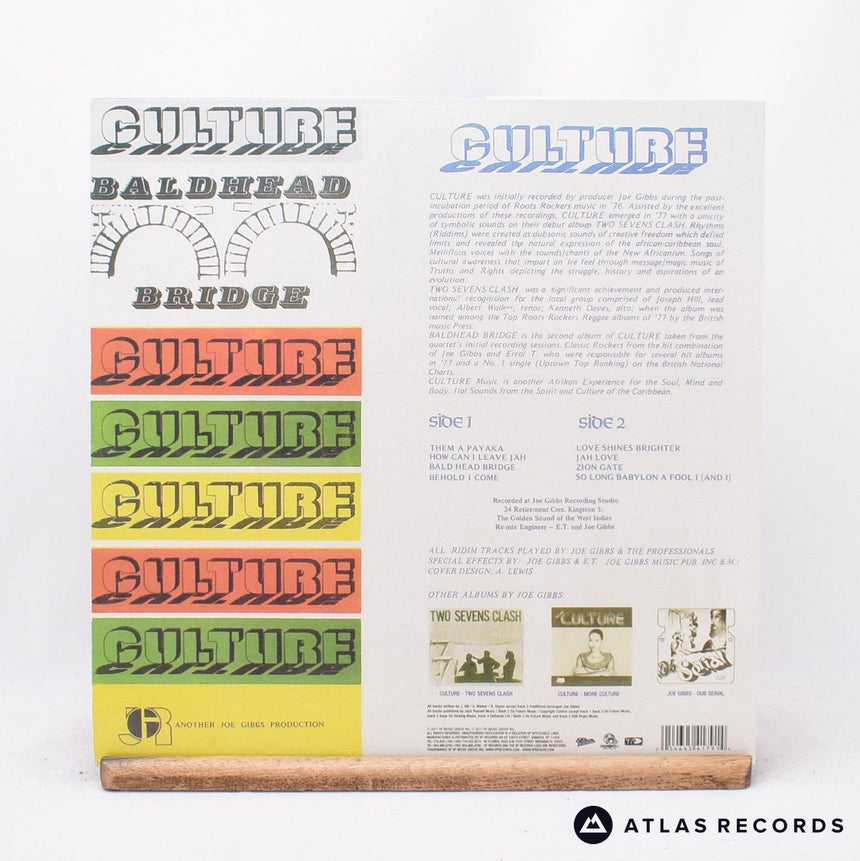 Culture - Baldhead Bridge - Reissue Us LP Vinyl Record - EX/EX