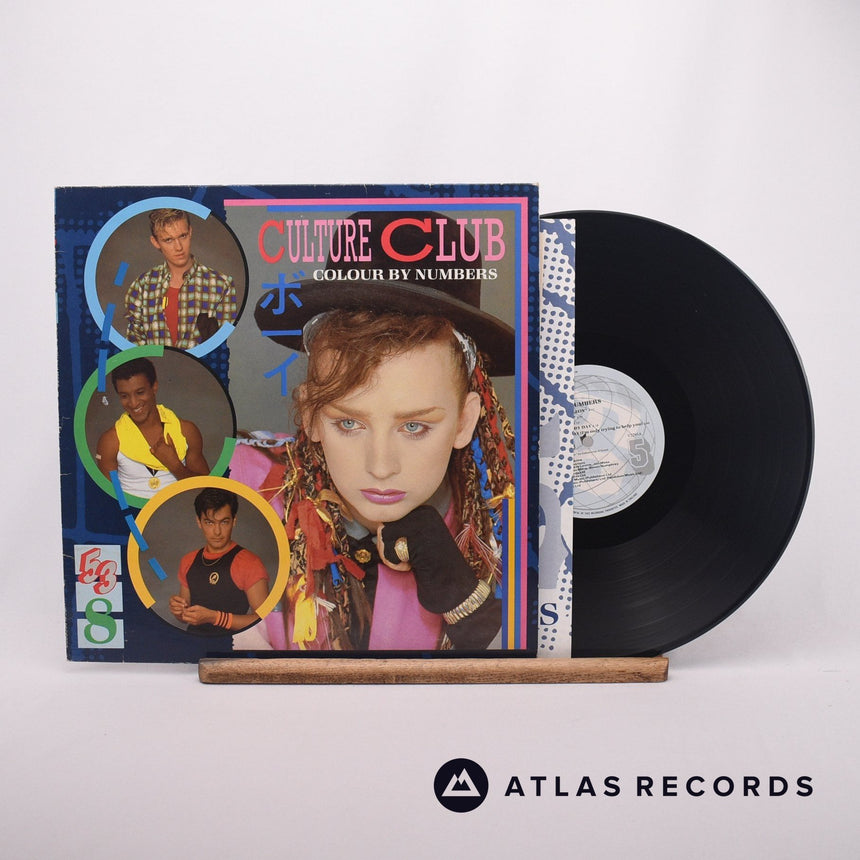 Culture Club Colour By Numbers LP Vinyl Record - Front Cover & Record