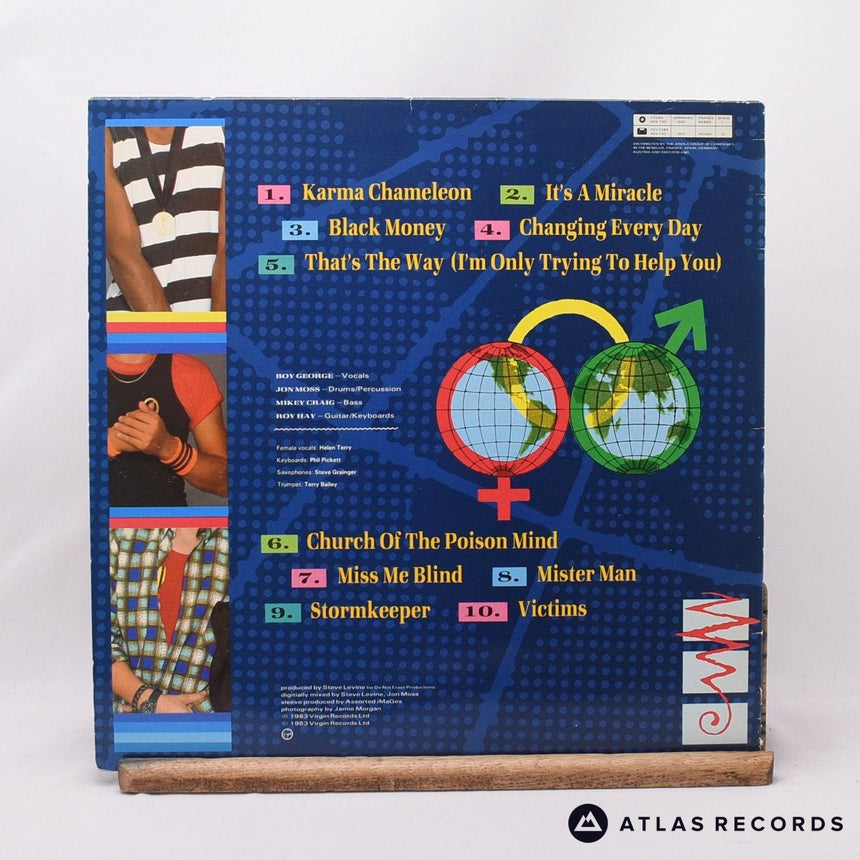 Culture Club - Colour By Numbers - Lyric Sheet LP Vinyl Record - VG+/EX