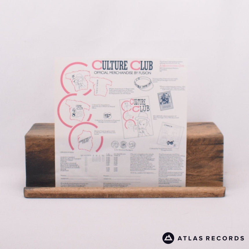 Culture Club - Colour By Numbers - Insert Lyric Sheet LP Vinyl Record - VG+/EX