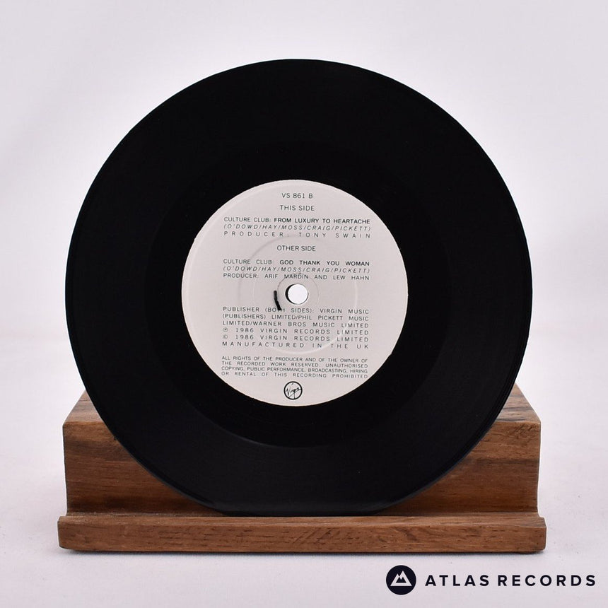 Culture Club - God Thank You Woman - 7" Vinyl Record - EX/EX