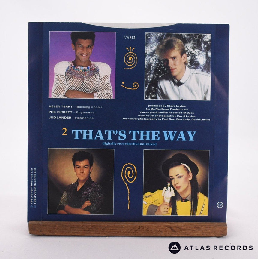 Culture Club - Karma Chameleon - 7" Vinyl Record - VG+/EX