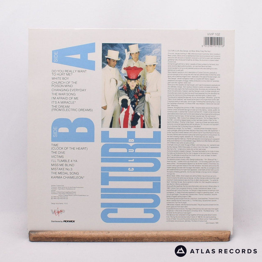 Culture Club - The Best Of Culture Club - Bilbo A2 B1 LP Vinyl Record - EX/VG+