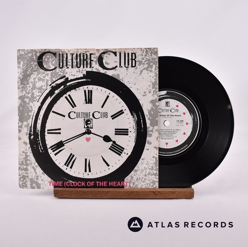 Culture Club Time (Clock Of The Heart) 7" Vinyl Record - Front Cover & Record