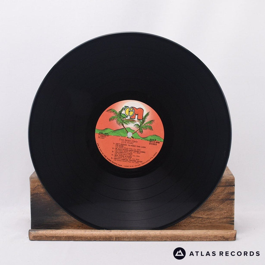 Culture - Two Sevens Clash - Misprint Us LP Vinyl Record - VG+/EX