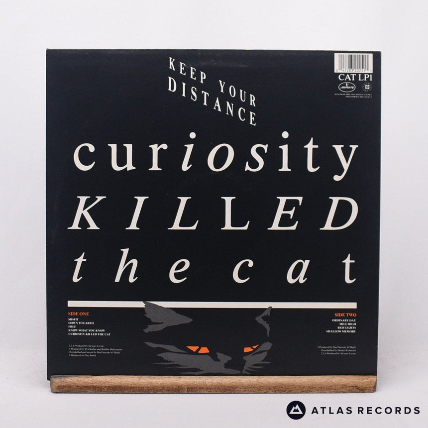 Curiosity Killed The Cat - Keep Your Distance - LP Vinyl Record - EX/VG+