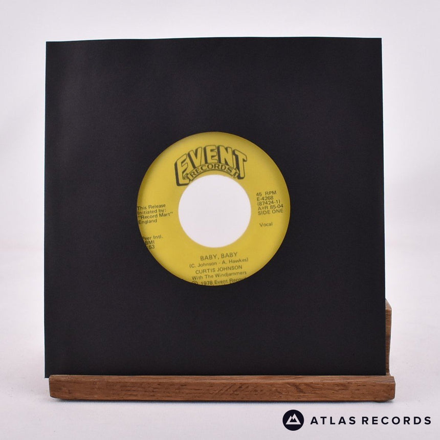 Curtis Johnson And The Windjammers Baby, Baby 7" Vinyl Record - In Sleeve