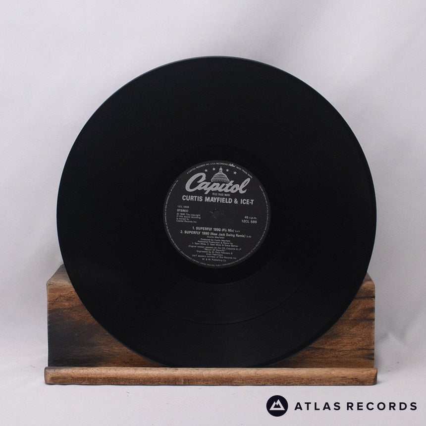 Curtis Mayfield - Superfly 1990 - 12" Vinyl Record - EX/VG+