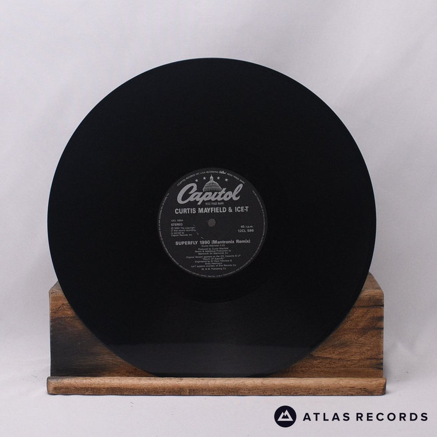 Curtis Mayfield - Superfly 1990 - 12" Vinyl Record - EX/VG+