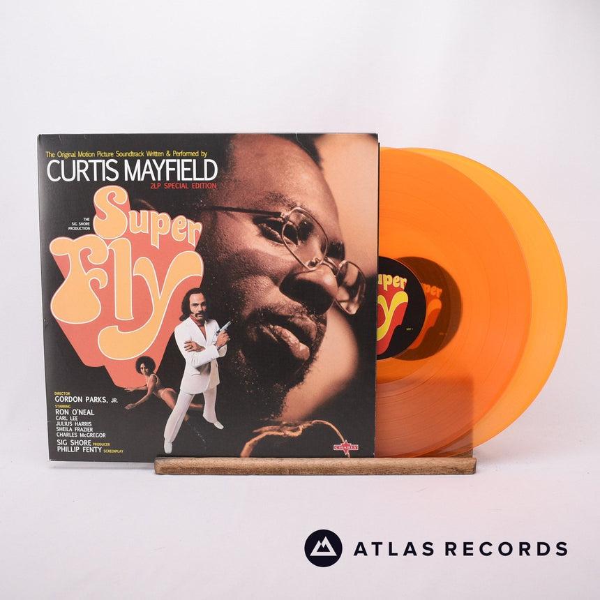 Curtis Mayfield Superfly 2 x LP Vinyl Record - Front Cover & Record