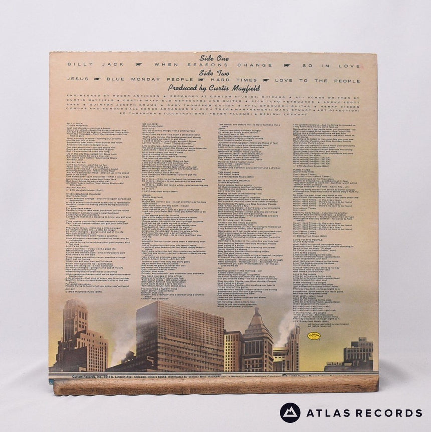 Curtis Mayfield - (There's No Place Like) America Today - LP Vinyl Record