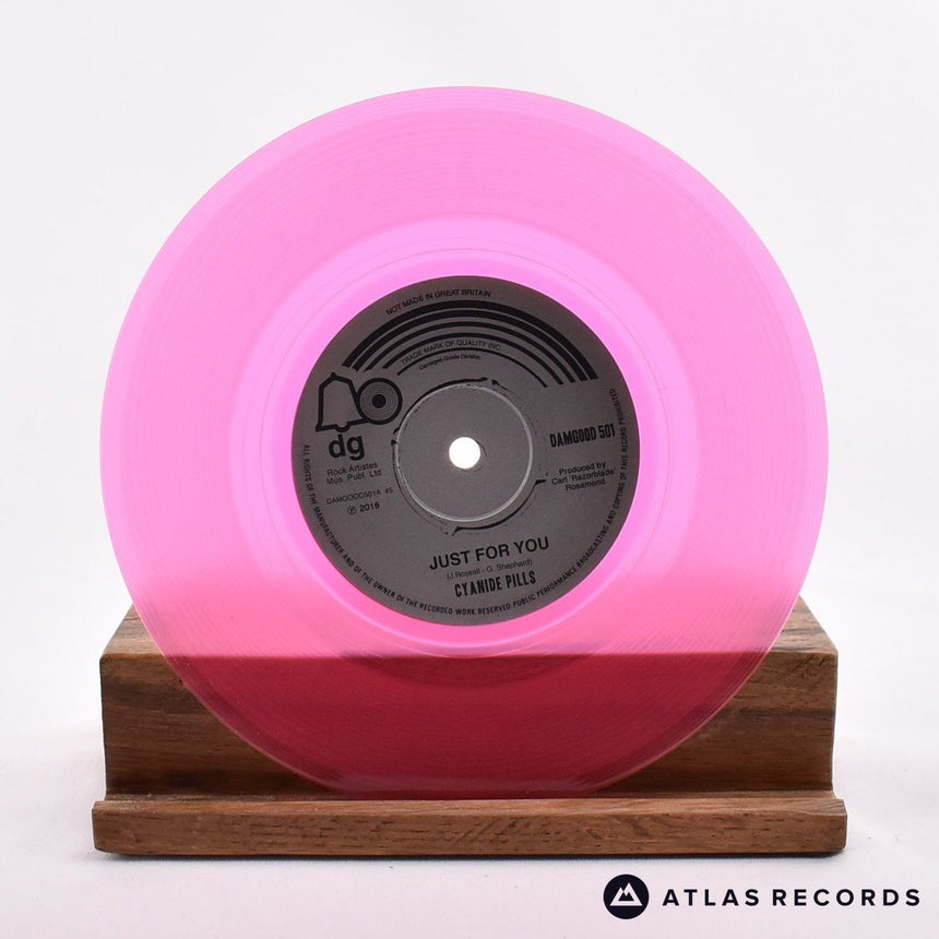 Cyanide Pills - Just For You - Pink Limited Edition 7" Vinyl Record - NM/NM