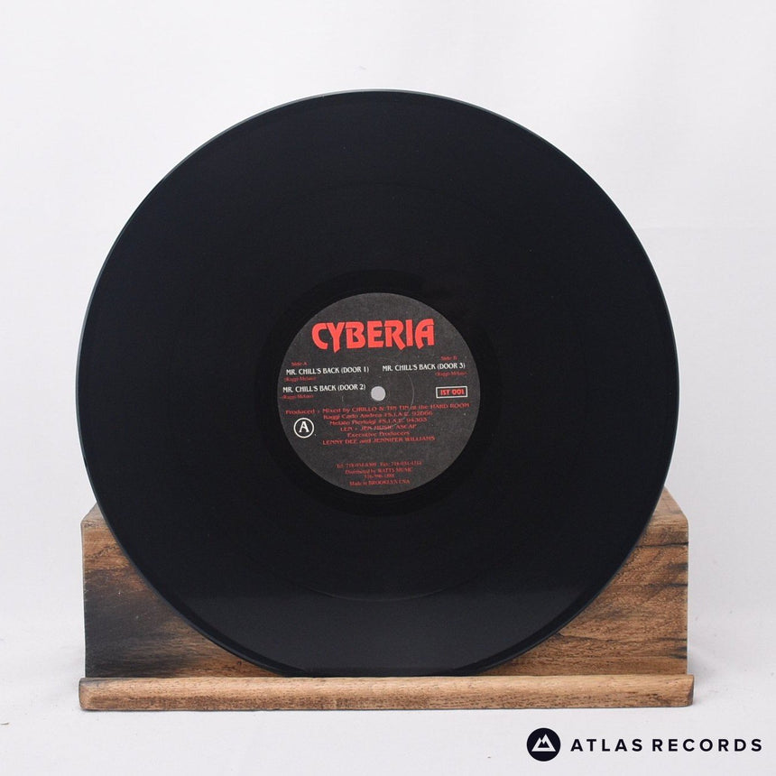 Cyberia - Mr. Chill's Back - Die-Cut Sleeve A B 12" Vinyl Record - VG+/EX