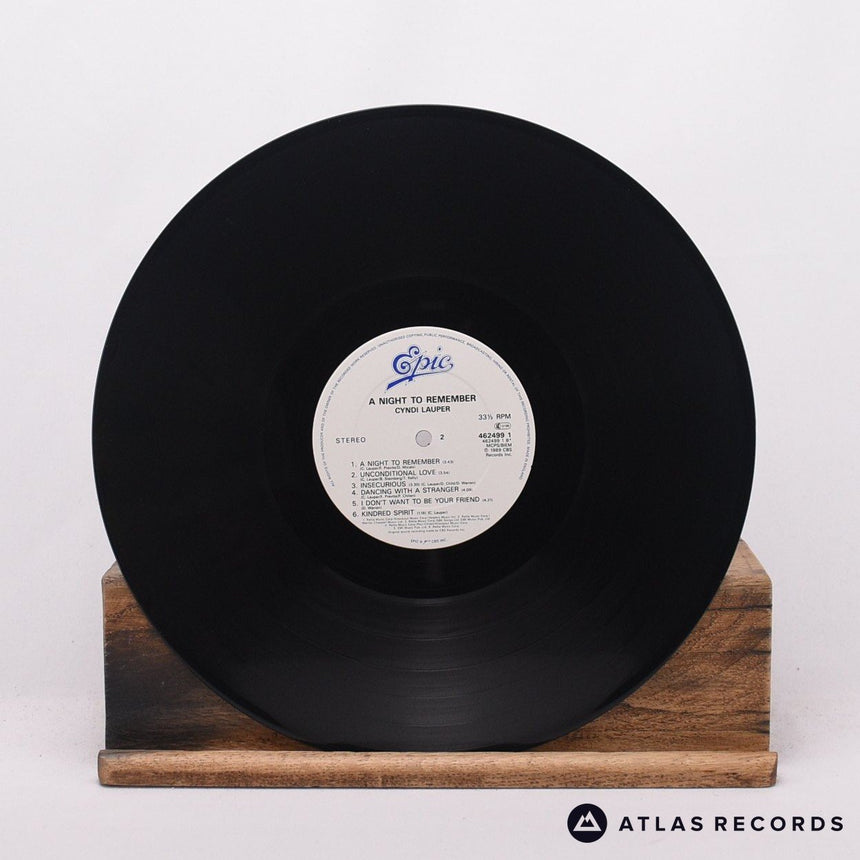 Cyndi Lauper - A Night To Remember - LP Vinyl Record - EX/EX