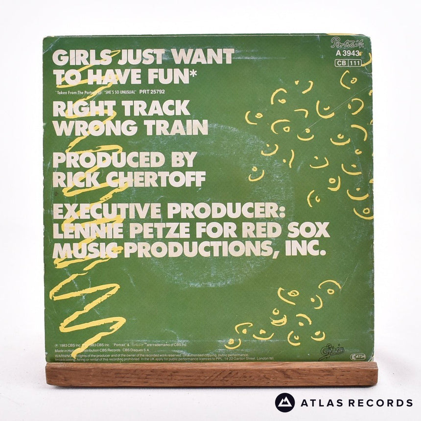 Cyndi Lauper - Girls Just Want To Have Fun - 7" Vinyl Record - VG+/VG+