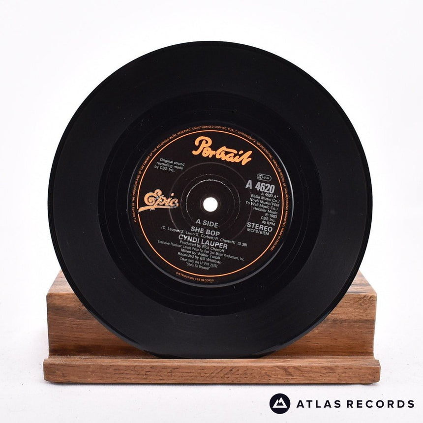 Cyndi Lauper - She Bop - 7" Vinyl Record - VG+/VG+