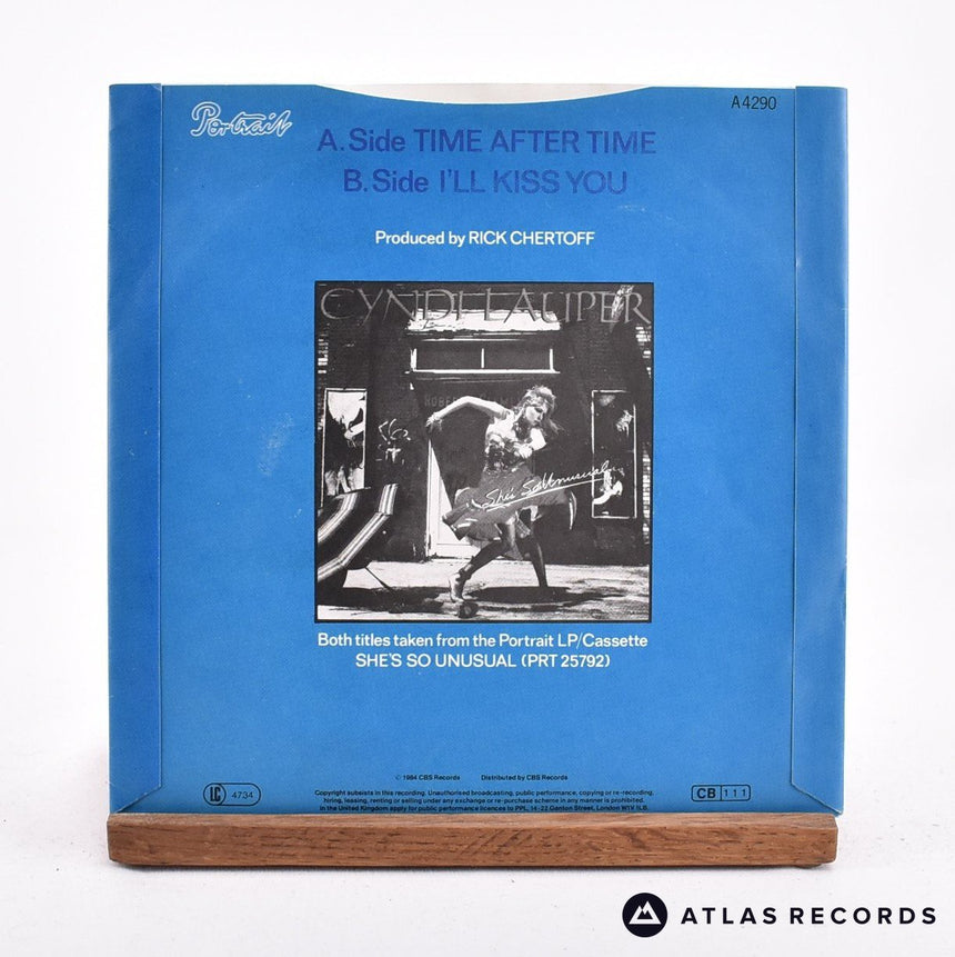 Cyndi Lauper - Time After Time - 7" Vinyl Record - EX/EX