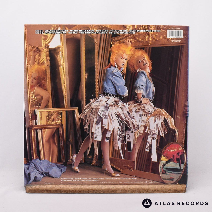 Cyndi Lauper - True Colors - LP Vinyl Record - EX/VG