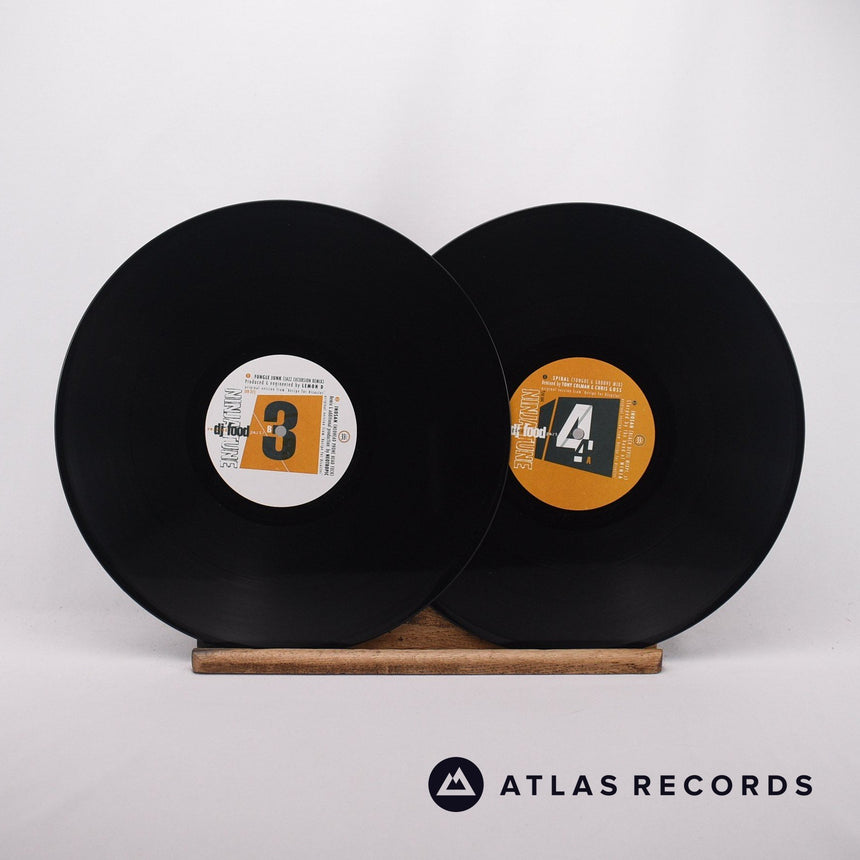 DJ Food - Refried Food Pts. 3 And 4 - Mpo 2 x 12" Vinyl Record - EX/VG+