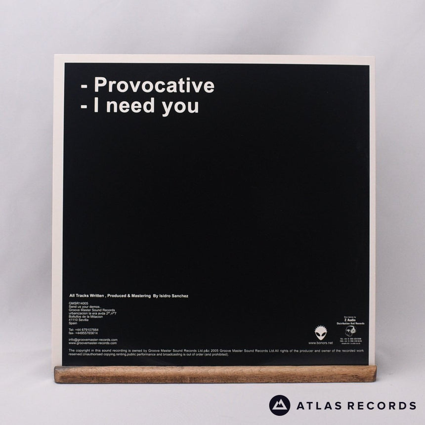 DJ Isy - Provocative / I Need You - 12" Vinyl Record - VG+/EX