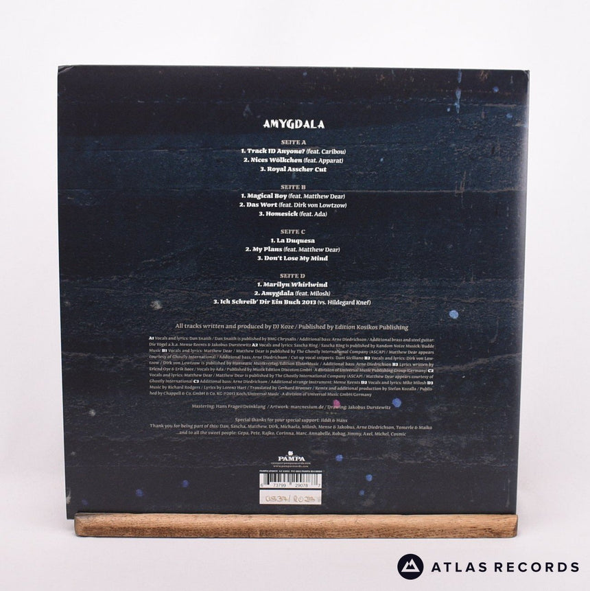 DJ Koze - Amygdala - 10Th Anniversary Clear 2 x LP + 7" Vinyl Record - NM/NM
