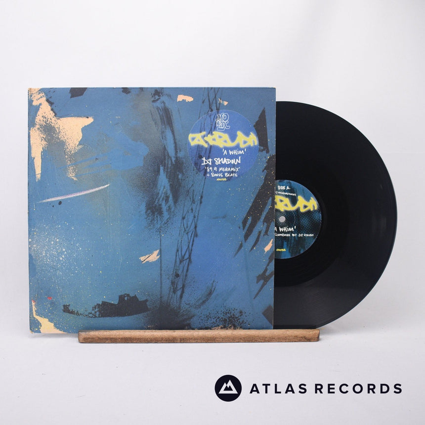 DJ Krush A Whim 12" Vinyl Record - Front Cover & Record