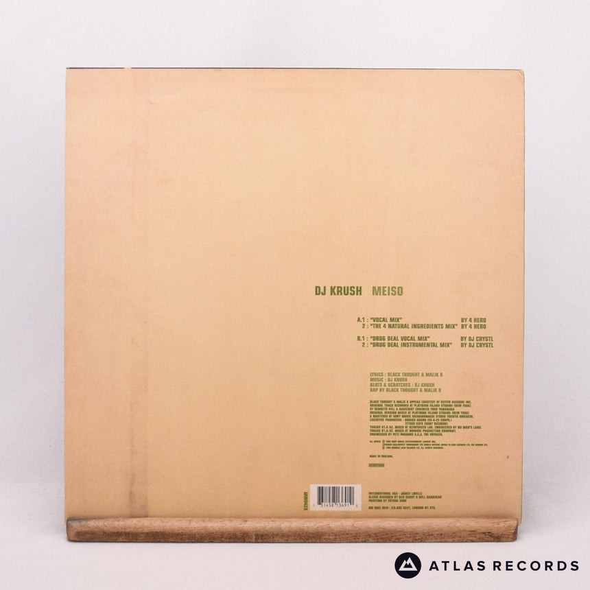 DJ Krush - Meiso - 12" Vinyl Record - VG+/EX