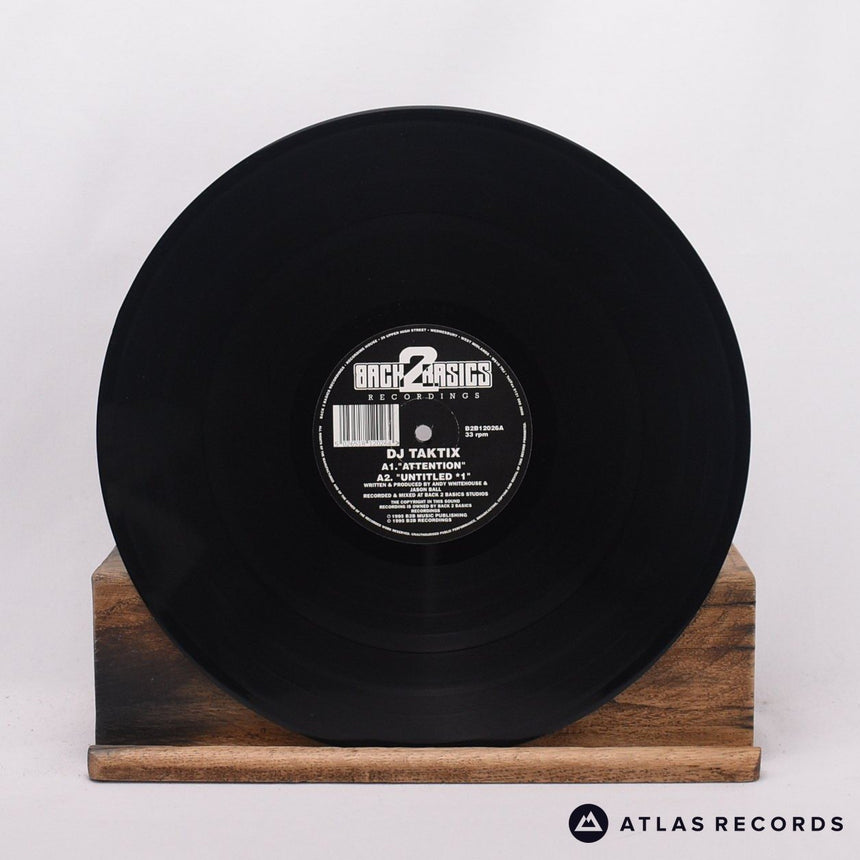 DJ Taktix - Attention - 12" Vinyl Record - VG+/VG+