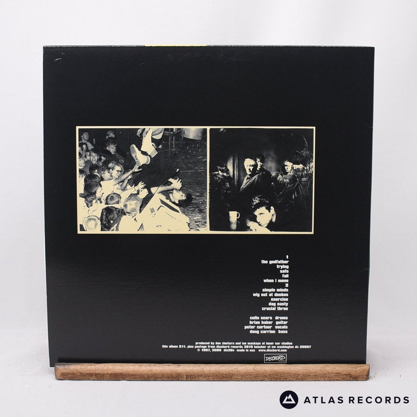 Dag Nasty - Wig Out At Denkos - Clear Green Lyric Sheet LP Vinyl Record - EX/EX