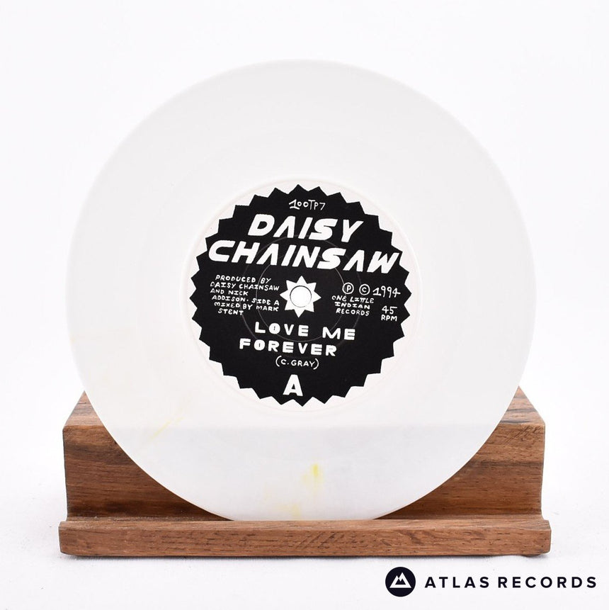 Daisy Chainsaw - Love Me Forever - White 7" Vinyl Record - EX/EX