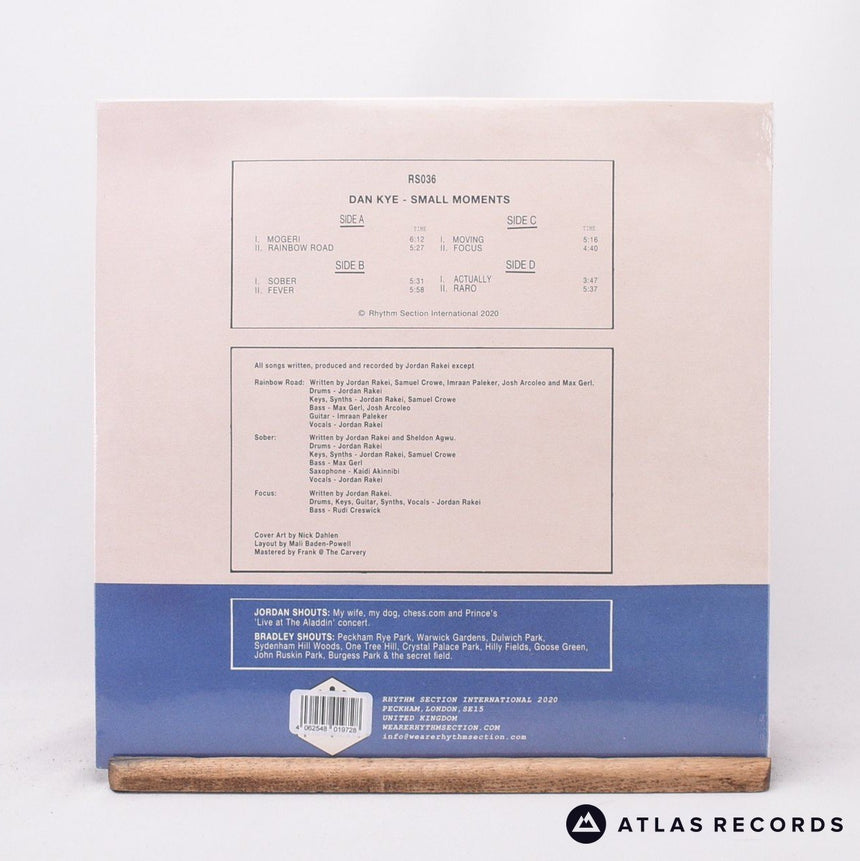 Dan Kye - Small Moments - Blue & White 2 x LP Vinyl Record - NEW