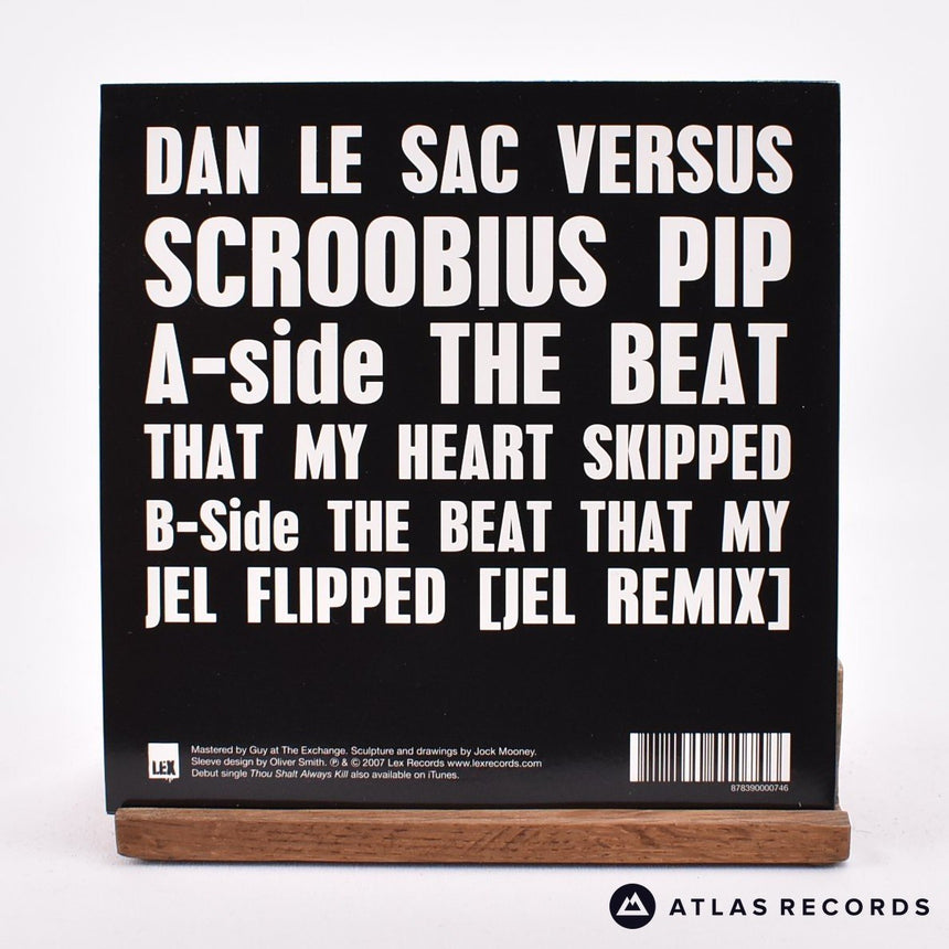 Dan Le Sac vs Scroobius Pip - The Beat That My Heart Skipped - 7" Vinyl Record - NM/NM