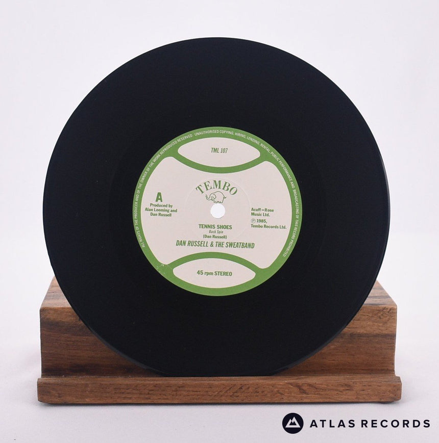 Dan Russell And The Sweatband - Tennis Shoes - 7" Vinyl Record - EX/EX