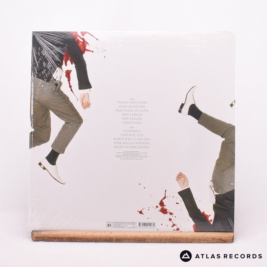 Danko Jones - Sleep Is The Enemy - White Sweden LP Vinyl Record - NEW