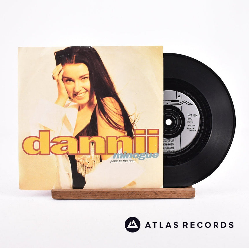 Dannii Minogue Jump To The Beat 7" Vinyl Record - Front Cover & Record