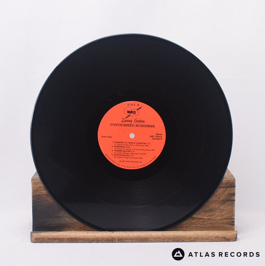 Danny Gatton - Unfinished Business - Us LP Vinyl Record - EX/VG+