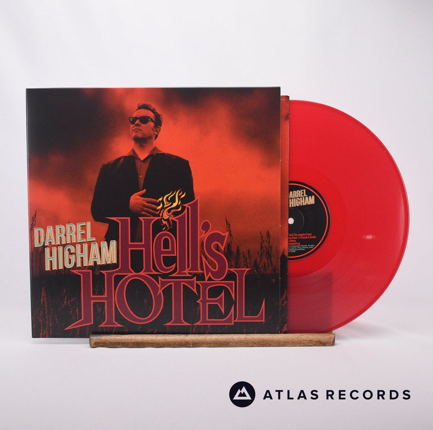 Darrel Higham Hell's Hotel LP Vinyl Record - Front Cover & Record