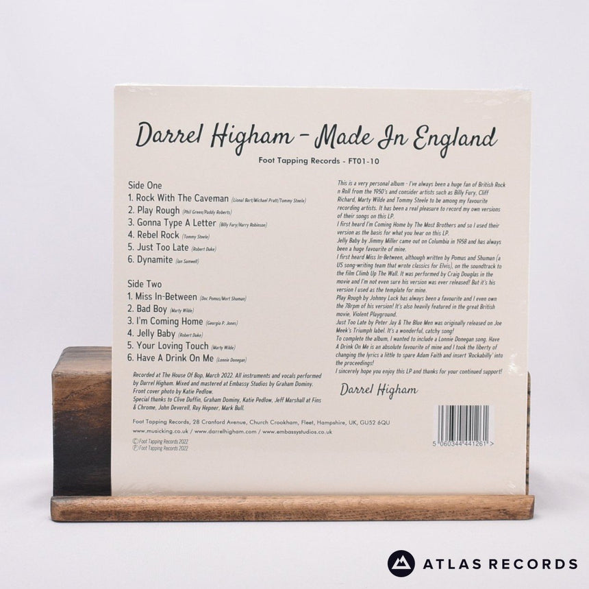 Darrel Higham - Made In England - Sealed 10" Vinyl Record - NEW