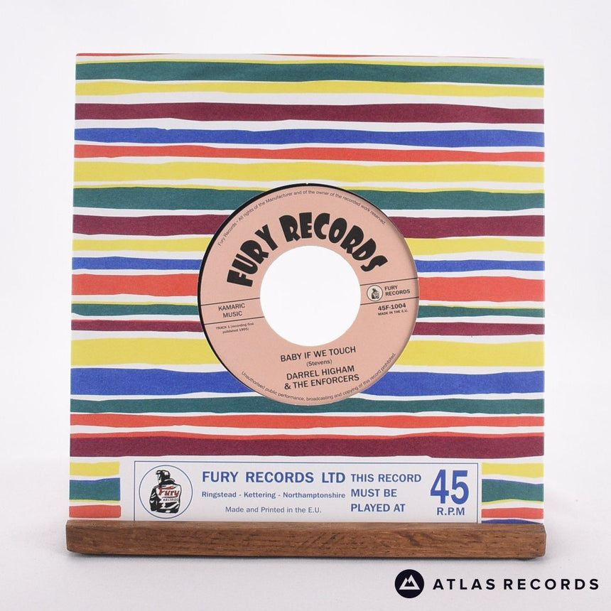 Darrel Higham & The Enforcers Baby If We Touch 7" Vinyl Record - In Sleeve