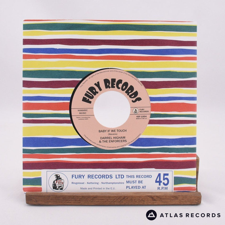 Darrel Higham & The Enforcers Baby If We Touch 7" Vinyl Record - In Sleeve