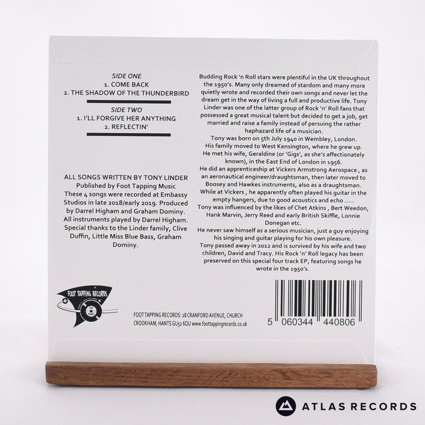 Darrel Higham - The Songs Of Tony Linder - 7" EP Vinyl Record - EX/NM