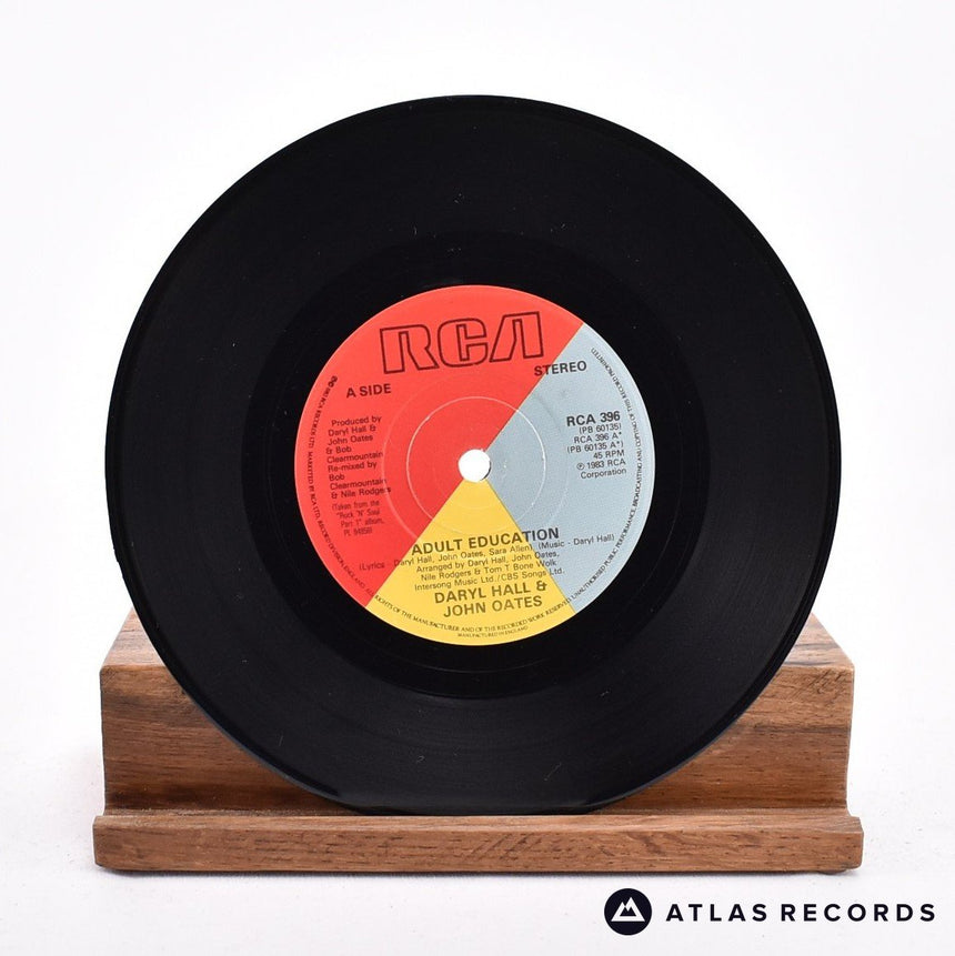 Daryl Hall & John Oates - Adult Education - 7" Vinyl Record - VG+/EX
