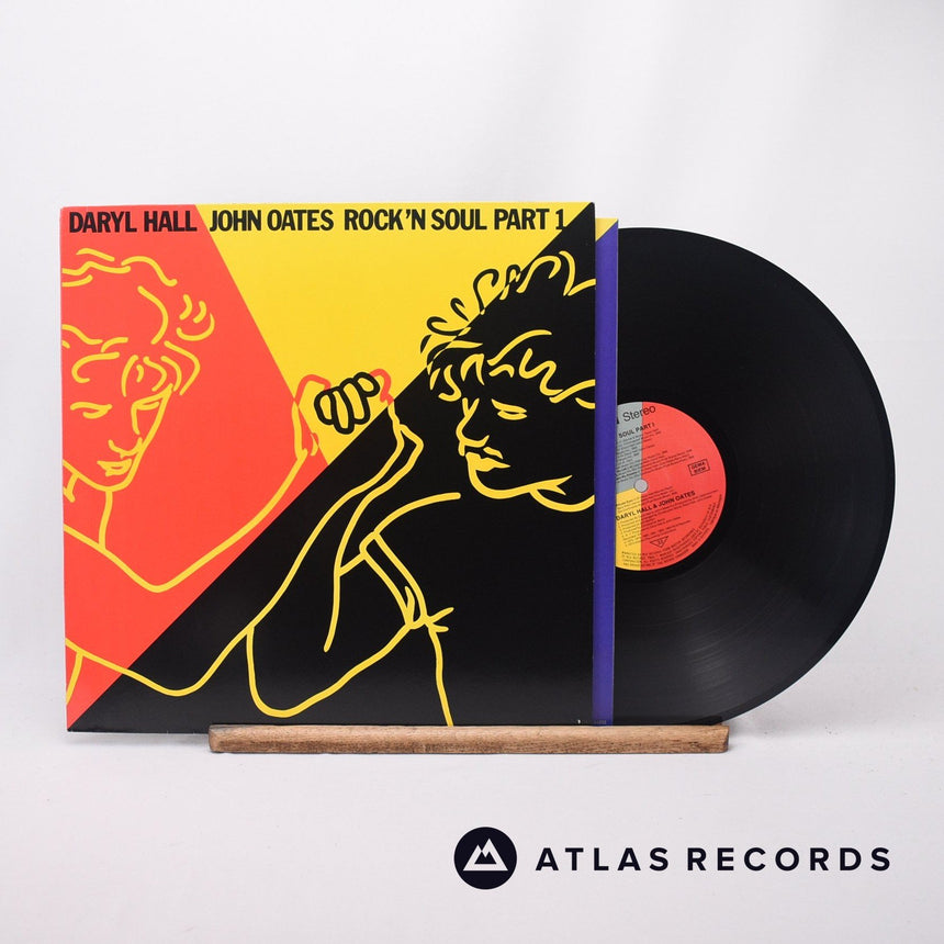 Daryl Hall & John Oates Rock 'N Soul Part 1 LP Vinyl Record - Front Cover & Record