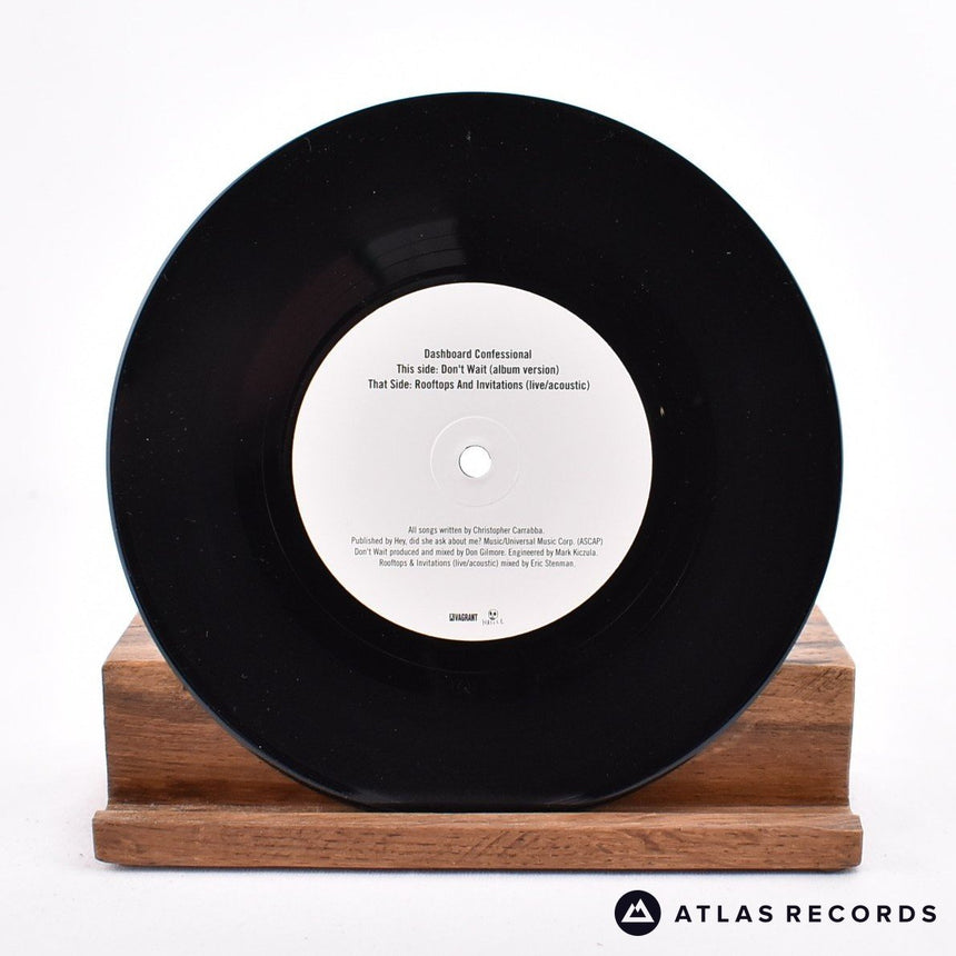 Dashboard Confessional - Don't Wait - Gatefold 7" Vinyl Record - NM/EX